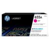 HP CF453A HP655A Magenta Original LaserJet Toner Cartridge