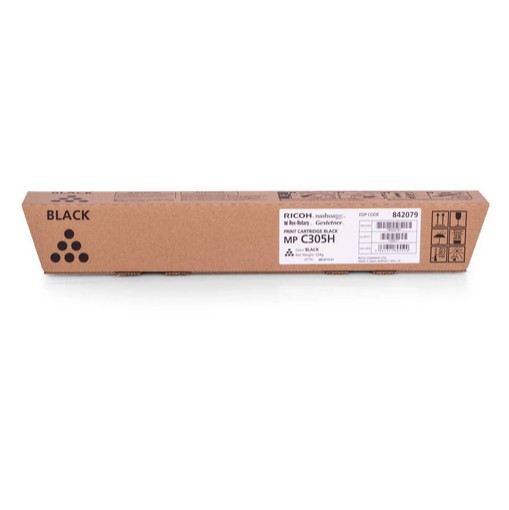 Ricoh MPC305 Black Original Toner Cartridge MP-C305 842079
